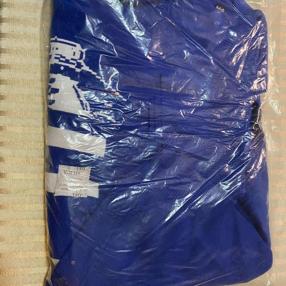 FTP SWEATER SIZE XL ROYAL BLUE NEW - Picture 7 of 9